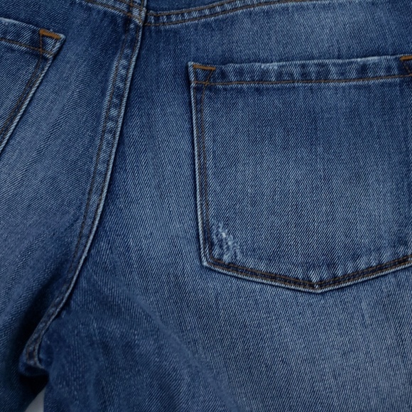 J. Crew Raw Hem Distressed Cutoff Jean Shorts 27 - Picture 6 of 7